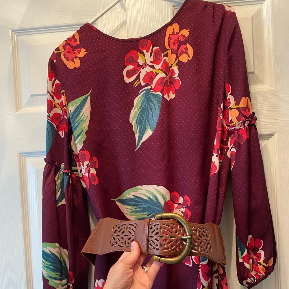 LOFT floral dress